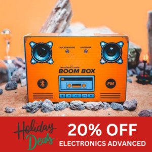 Holiday Deal - Electronics Advanced - Bluetooth Speaker - Creation Crate