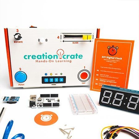 Black Friday Electronics Advanced - Digital Clock - Creation Crate