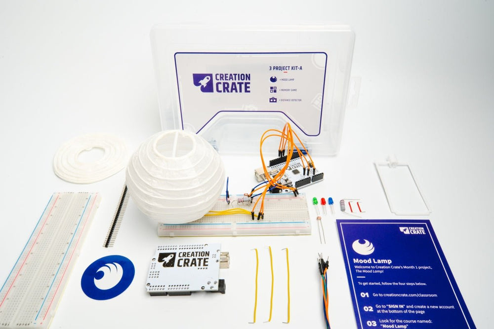 Electronics Beginner (Ages 12+) | Quarterly Subscription - Creation Crate