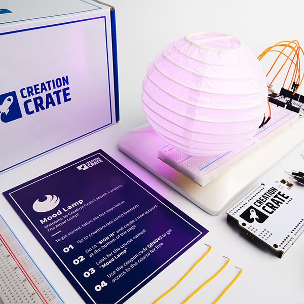 
            
                Load image into Gallery viewer, Electronics Beginner | Mood Lamp Project - Creation Crate
            
        