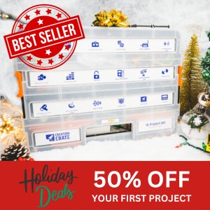 Holiday Deal - [All 18 Projects] BECOME A TECH PRODIGY (AGES 10+) - Creation Crate